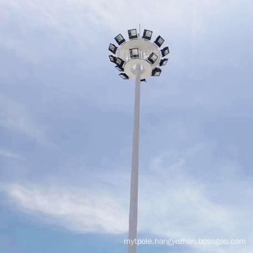 20m 30m 40m high mast lighting pole price